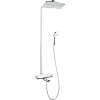 Картинка анонса товара «душевая система hansgrohe raindance select e 360 showerpipe с термостатом для ванны белый/хром 27113»