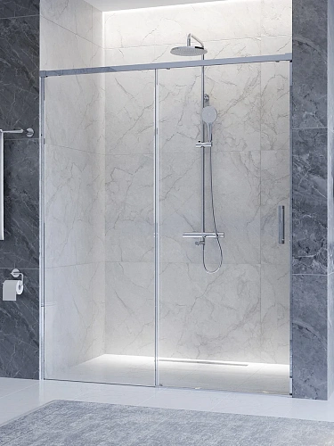 Душевая дверь CEZARES PLANE-BF-1-150-C-CR 150 см Душевая дверь CEZARES PLANE-BF-1-150-C-CR 150 см