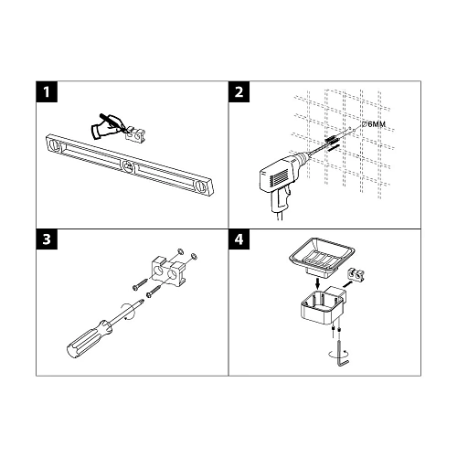 Мыльница Lemark SMOOTH LINE с держателем, чёрный матовый 9742017 Мыльница Lemark SMOOTH LINE с держателем, чёрный матовый 9742017