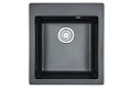 Кухонная мойка Granula 4201, ШВАРЦ (чёрный металлик), кварц 415х490 Кухонная мойка Granula 4201, ШВАРЦ (чёрный металлик), кварц 415х490
