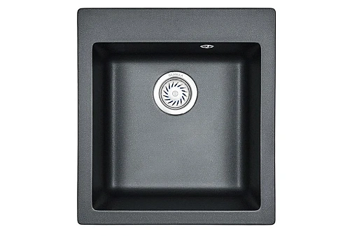 Кухонная мойка Granula 4201, ШВАРЦ (чёрный металлик), кварц 415х490 Кухонная мойка Granula 4201, ШВАРЦ (чёрный металлик), кварц 415х490