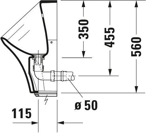 Писсуар Duravit DuraStyle 2806310007 30 см белый Писсуар Duravit DuraStyle 2806310007 30 см белый