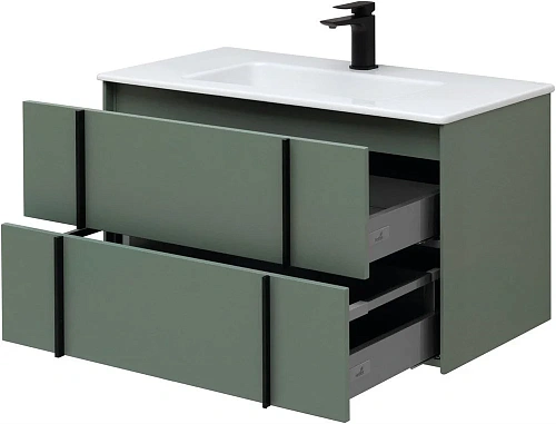 Тумба под раковину Allen Brau Reality 90 1.32006.CGM олива матовый Тумба под раковину Allen Brau Reality 90 1.32006.CGM олива матовый