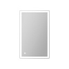 Картинка анонса товара «зеркало belbagno spc-grt-500-800-led-tch 12w 220-240v 500x30x800 с подсветкой и сенсорным выключателем»