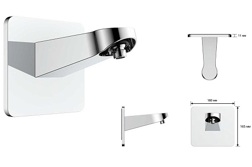 Душевая система Vincea Inspire VSFW-3I21MT3GM встраиваемый, термостат, вороненая сталь Душевая система Vincea Inspire VSFW-3I21MT3GM встраиваемый, термостат, вороненая сталь