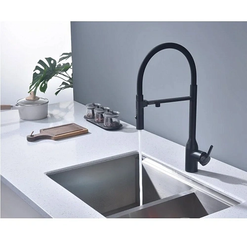 Смеситель для кухни Paulmark Magneto One антрацит Ma213188-AN Смеситель для кухни Paulmark Magneto One антрацит Ma213188-AN