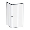 Картинка анонса товара «душевой уголок am.pm x-joy w94g-403-100100-bт1к 100x100 черный матовый, стекло прозрачное»