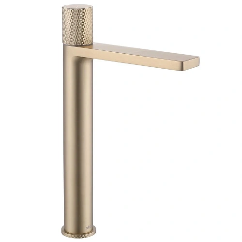 Смеситель для раковины ABBER Rund AF8711G золото матовое Смеситель для раковины ABBER Rund AF8711G золото матовое