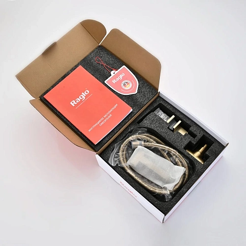 Гигиенический душ Raglo R01.52.03 встраиваемый, золотой сатин Гигиенический душ Raglo R01.52.03 встраиваемый, золотой сатин