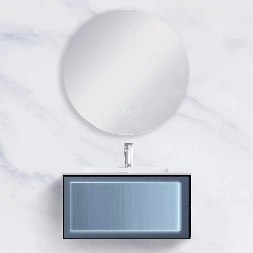 Тумба с раковиной Orans BC-9013-800 PW цвет: PU030, раковина art marble (white) (800x550x400) 9013800 Тумба с раковиной Orans BC-9013-800 PW цвет: PU030, раковина art marble (white) (800x550x400) 9013800