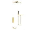 Душевая система Vincea VSFW-431T1RBG встраиваемая, термостатическая, 3 режима, брашированное золото Душевая система Vincea VSFW-431T1RBG встраиваемая, термостатическая, 3 режима, брашированное золото