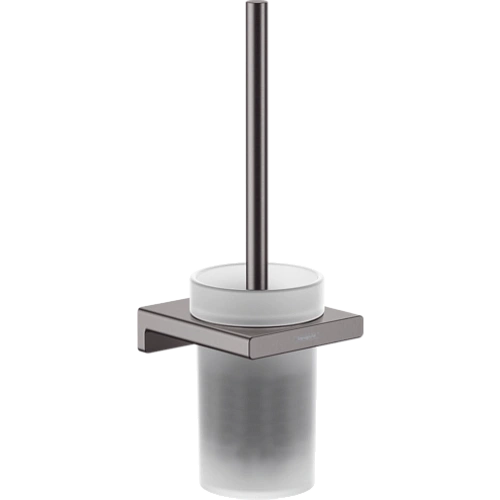 Ершик для унитаза Hansgrohe AddStoris 41752340, шлифованный черный хром Ершик для унитаза Hansgrohe AddStoris 41752340, шлифованный черный хром