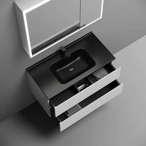 Тумба под раковину Sancos Folk FL90W 890х445х500 Bianco, подвесная Тумба под раковину Sancos Folk FL90W 890х445х500 Bianco, подвесная