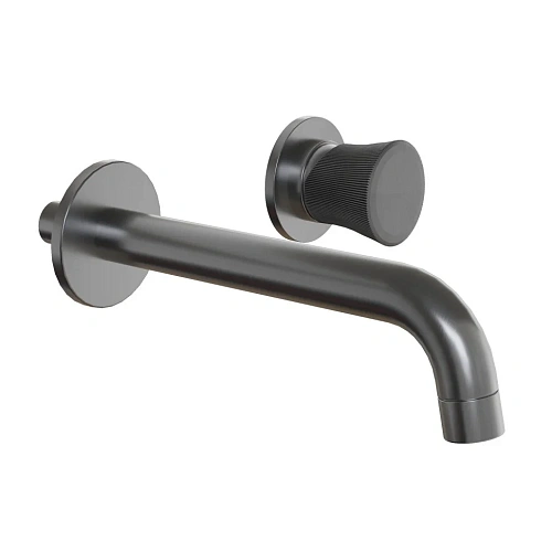 Смеситель для раковины Paini Domus 18PZ208PZG1JAPI встраиваемый, черный матовый Смеситель для раковины Paini Domus 18PZ208PZG1JAPI встраиваемый, черный матовый