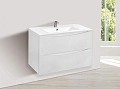 Тумба под раковину Vincea Mia 750 VMC-2MC750GW подвесная, 2 выкатных ящика soft close, G.White Тумба под раковину Vincea Mia 750 VMC-2MC750GW подвесная, 2 выкатных ящика soft close, G.White