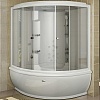 Душевой бокс Radomir Калифорния 1-04-1-0-4-0800 каркас, слив-перелив автомат, стекло прозрачное, функция Пар, FM-приемник, освещение, вентиляция, профиль белый