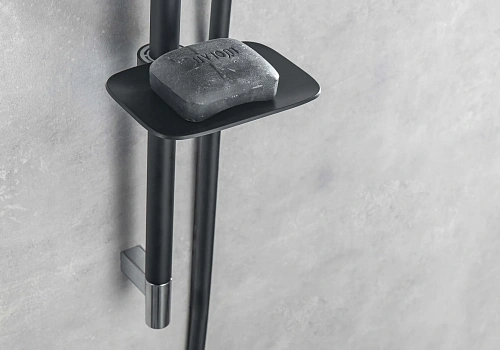 Душевой гарнитур Aquatek ВЕГА AQ2011MB черный матовый Душевой гарнитур Aquatek ВЕГА AQ2011MB черный матовый