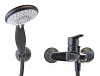 Картинка анонса товара «смеситель для ванны webert sax evolution se850101560, черный»