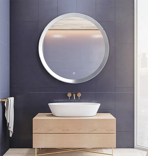 Зеркало Silver mirrors Перла-S D1000 Сенсорный выключатель, доп.уп., бегущая подсветка LED-00002885 Зеркало Silver mirrors Перла-S D1000 Сенсорный выключатель, доп.уп., бегущая подсветка LED-00002885