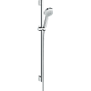 Картинка анонса товара «душевой гарнитур hansgrohe 1jet 26658400 со штангой 90 см»
