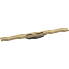 Картинка анонса товара «решетка для водоотводящего желоба hansgrohe raindrain flex, 80 см, укорачиваемая 56051140, шлифованн»