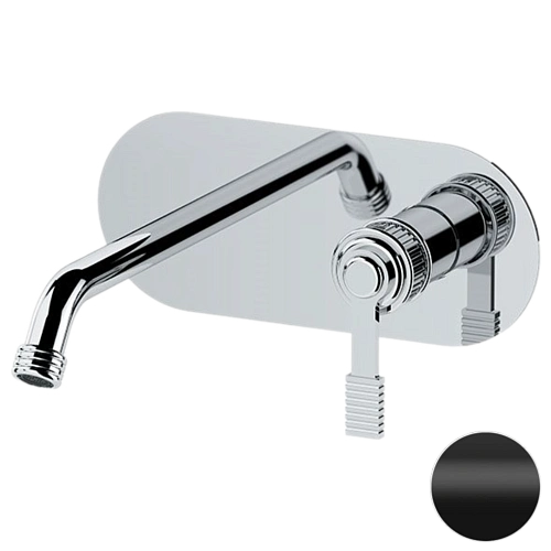 Смеситель для раковины Remer Atelier AL15LWBNO, черный матовый Смеситель для раковины Remer Atelier AL15LWBNO, черный матовый