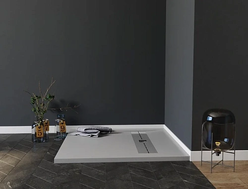 Душевой поддон Aquanet Delight 90х90 серый 00258882 Душевой поддон Aquanet Delight 90х90 серый 00258882