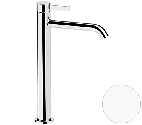 Смеситель для раковины Remer Metrica MC11LXLBO, белый матовый Смеситель для раковины Remer Metrica MC11LXLBO, белый матовый