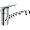 Смеситель для кухни Hansgrohe Logis M31 120, для водонагревателей открытого типа, 1jet 71831000, хро