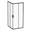 Душевой уголок AM.PM Gem S W93G-403-090BT S Slide 90x90 стекло прозрачное, профиль черный матовый Душевой уголок AM.PM Gem S W93G-403-090BT S Slide 90x90 стекло прозрачное, профиль черный матовый