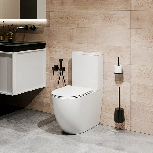 Унитаз напольный GROSSMAN GR-4494SQ 64x36x83,5 белый, безободковый, торнадо с тонкой крышкой Унитаз напольный GROSSMAN GR-4494SQ 64x36x83,5 белый, безободковый, торнадо с тонкой крышкой