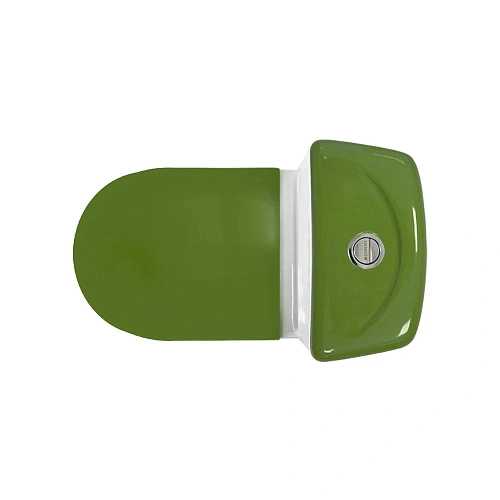 Унитаз напольный Sanita Luxe Best Color Green BSTSLCC09130522 компакт с сиденьем Soft Close Унитаз напольный Sanita Luxe Best Color Green BSTSLCC09130522 компакт с сиденьем Soft Close