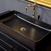 Раковина Boheme керамика прямоугольная Черная VALLESSI 873 Раковина Boheme керамика прямоугольная Черная VALLESSI 873