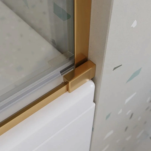 Шторка на ванну CEZARES TANDEM-SOFT-VF-2-180/145-C-BORO-IV цвет профиля брашированное золото стекло прозрачное Шторка на ванну CEZARES TANDEM-SOFT-VF-2-180/145-C-BORO-IV цвет профиля брашированное золото стекло прозрачное