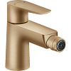 Картинка анонса товара «смеситель для биде hansgrohe talis e шлифованная бронза 71720140»