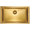 Кухонная мойка Paulmark GERBERG 74 UNI, PM257444-BG, брашированное золото. сталь, 740х440мм Кухонная мойка Paulmark GERBERG 74 UNI, PM257444-BG, брашированное золото. сталь, 740х440мм
