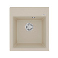 Кухонная мойка Lemark HANKA 450 врезная из кварцгранита, бежевый 9910008