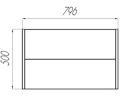 Модуль для раковины Aquaton Брук 80 2 ящика дуб латте 1A202001BCDL0 Модуль для раковины Aquaton Брук 80 2 ящика дуб латте 1A202001BCDL0