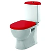 Унитаз напольный Sanita Luxe Best Color Red BSTSLCC07110522 компакт с сиденьем Soft Close Унитаз напольный Sanita Luxe Best Color Red BSTSLCC07110522 компакт с сиденьем Soft Close