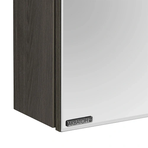 Зеркальный шкаф Aquaton Стоун 60 грецкий орех 1A231502SXC80 Зеркальный шкаф Aquaton Стоун 60 грецкий орех 1A231502SXC80