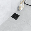 Душевой трап Boheme SMART DESIGN 15x15 cm, нерж.сталь ЧЕРНЫЙ 984-15-B Душевой трап Boheme SMART DESIGN 15x15 cm, нерж.сталь ЧЕРНЫЙ 984-15-B