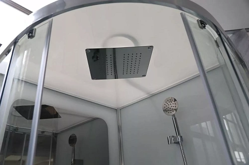 Душевая кабина Ceruttispa VIVA91 90x90x215 профиль хром, стекло прозрачное Душевая кабина Ceruttispa VIVA91 90x90x215 профиль хром, стекло прозрачное