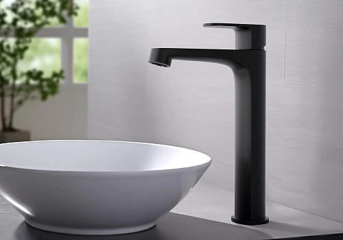 Смеситель для раковины Aquatek ОБЕРОН AQ1204MB Черный матовый Смеситель для раковины Aquatek ОБЕРОН AQ1204MB Черный матовый