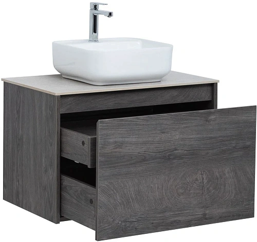 Тумба под раковину Aquanet Nova Lite 75 дуб рошелье (1 ящик) 00242274 Тумба под раковину Aquanet Nova Lite 75 дуб рошелье (1 ящик) 00242274