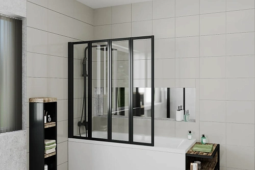 Шторка на ванну Ceruttispa BOUNA-B 130х140 Шторка на ванну Ceruttispa BOUNA-B 130х140