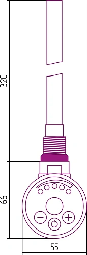 Тэн Сунержа LUX-01T 300 W 00103-2000 Без покрытия Тэн Сунержа LUX-01T 300 W 00103-2000 Без покрытия