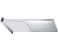 Верхний душ Remer 350SSCAX настенный 50x20 см