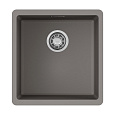 Детальная картинка товара «кухонная мойка omoikiri kata 40-u-gr artgranit/leningrad grey 4993397»