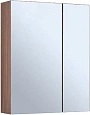 Зеркальный шкаф Aquanet Нью-Йорк 70 орех 00203952 Зеркальный шкаф Aquanet Нью-Йорк 70 орех 00203952