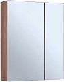Зеркальный шкаф Aquanet Нью-Йорк 70 орех 00203952 Зеркальный шкаф Aquanet Нью-Йорк 70 орех 00203952